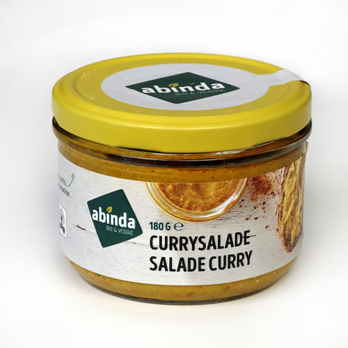 Abinda Salade au curry bio 180g